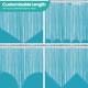 String Curtain Panel - Turquoise